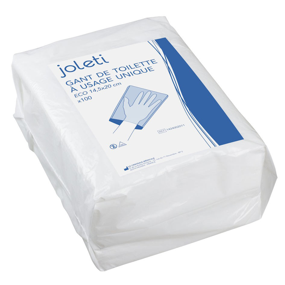 Les gants de toilette jetables pour les soins intimes