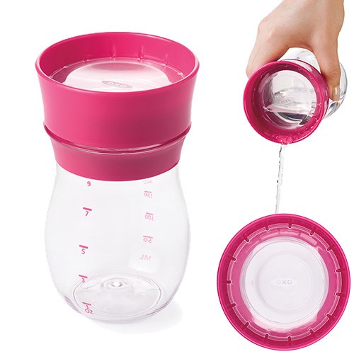 Gobelet D'Apprentissage Mepal Mio 2.0 - Anti-Fuites Pour Bébé Dès 6 Mois - Design Little Farm 200ml