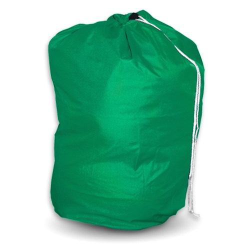 Utiliser un sac à linge sale avec cordon vert