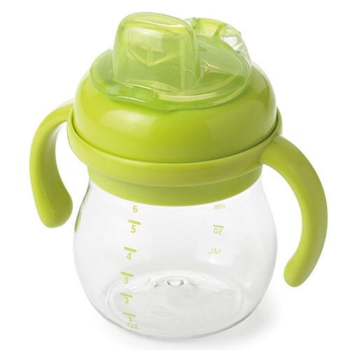 Tasse Bébé Rigide Avec Bec BabyCalin - 240ml Polypropylène Rose