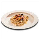 Assiette à rebord