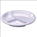 Assiette compartimentée