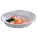 Assiette trois compartiments