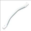 Barre d’appui en acier laqué époxy - 30,5 cm