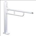 Barre d’appui pour toilettes ajustable (Fixation au sol) - Pressalit