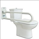 Barre d’appui pour toilettes rabattable