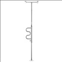 Barre d’appui verticale - sol-plafond