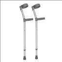 Béquilles confortables doublement ajustables