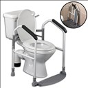 Cadre de toilettes pliable