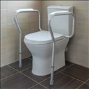 Cadre de toilettes sécurisé