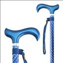 Canne ajustable – Spotty - Bleu
