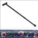 Canne de marche ajustable - motif rose sauvage