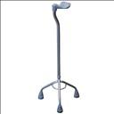 Canne de marche ajustable tripode