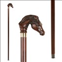Canne décorative - pommeau cheval
