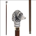 Canne en bois décorative - Cocker