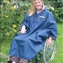 Cape de pluie pour fauteuil roulant