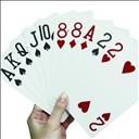 Cartes à jouer surdimensionnées