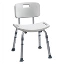 Chaise de douche en aluminium