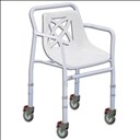Chaise de douche Harrogate - Ajustable avec roues