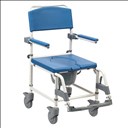 Chaise percée pour douche réglable
