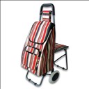 Chariot de course avec siège Lifemax