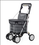 Chariot de course déambulateur Carlett 800 - Gris