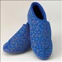 Chaussons à motifs - bleu - 40