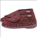 Chaussons montants pour femme - Dunlop - bordeaux - 36