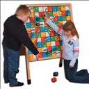Chevalet de jeu double face Easel