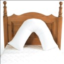 Coussin pour le dos en forme de V