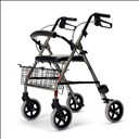 Déambulateur pliable 4 roues avec siège