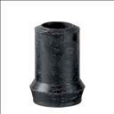 Embout pour canne noir