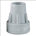 Embout pour béquilles gris