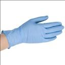 Gants vinyle bleu non poudré