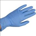 Gants nitrile bleu - S - Boîte de 100