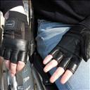 Gants waterproof pour fauteuil roulant - S