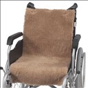 Housse d’assise en polaire pour fauteuil roulant
