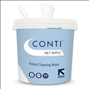 Larges lingettes hydratantes pour le corps