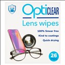 Lingettes nettoyantes pour lunettes Opticlear
