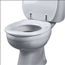 Lunette de toilettes Dania avec abattant