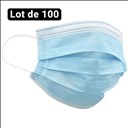 Masques de protection - Lot de 100