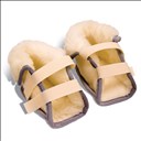 Paire de protecteurs de talon en molleton
