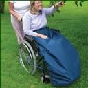 Protège-jambes Cosy pour fauteuil roulant - Bleu