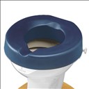 Rehausseur de toilettes avec revêtement rembourré