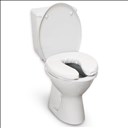 Rehausseur de toilettes rembourré