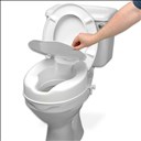 Rehausseur de toilettes Savanah avec couvercle