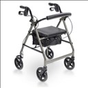 Rollator 4 roues léger et pliable
