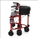 Rollator pliable Triumph Plus - Bordeaux