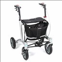 Rollator 4 roues Trionic Walker 9er - Noir - M