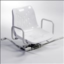 Siège de bain pivotant et ajustable